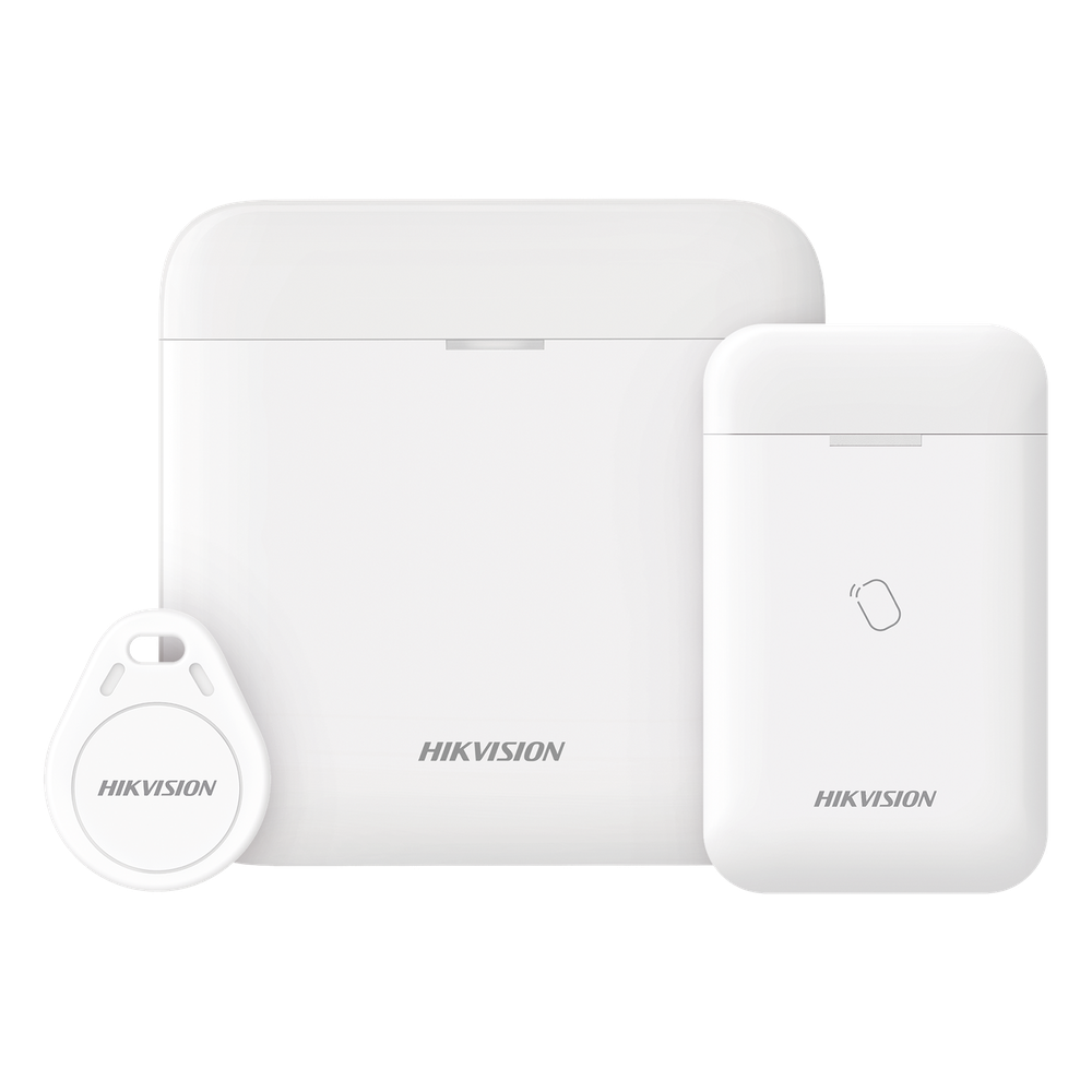 (AX PRO) KIT de Alarma AX PRO para RONDINES / Incluye: 1 Hub con bateria de respaldo / 1 Lector Tag / 1 Tag / Compatible con Hik-Connect P2P