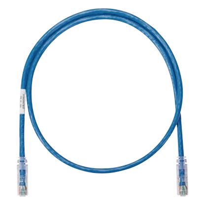 Cable de Parcheo UTP Categoría 6, con Plug Modular en Cada Extremo - 0.3 Metros (1 Pie) - Azul