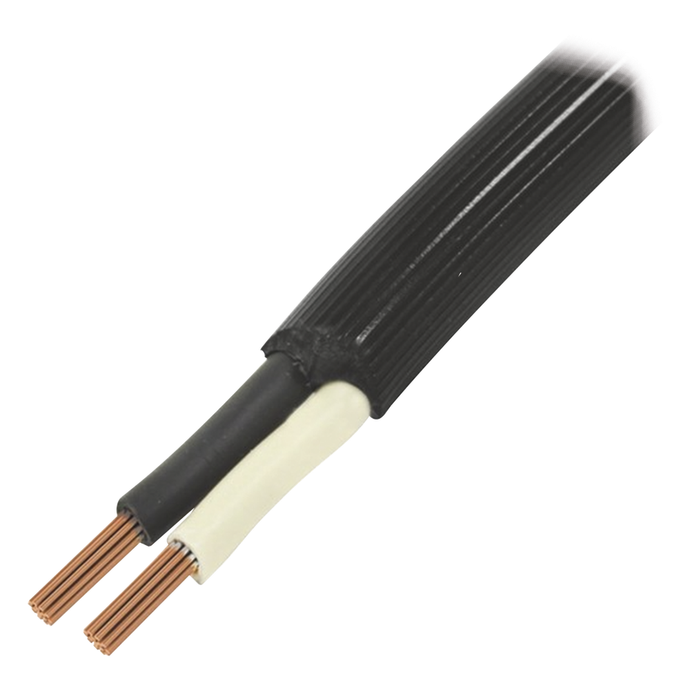 Cable de Uso Rudo / 2 Hilos / Calibre 18 AWG / 600 V / Rollo 100 m