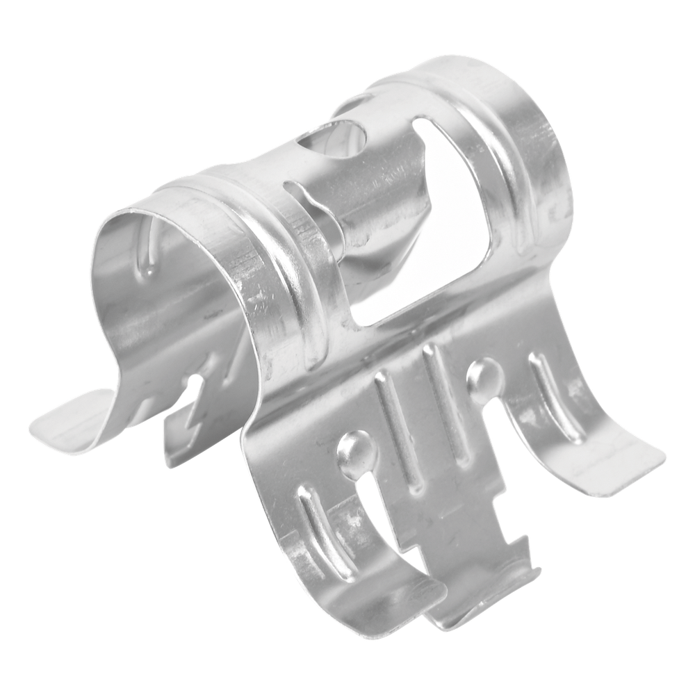 Sujetador de Presión para Cable Coaxial de 1/2. Paquete de 10 Piezas