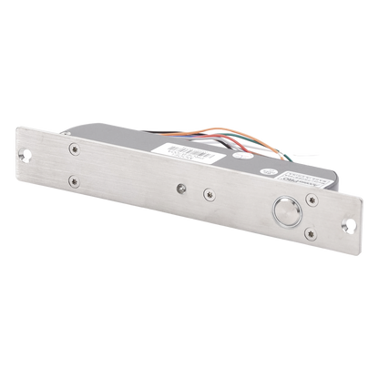 Cerradura de Perno 2000 kg de sujeción/ Abierta en caso de falla (Fail Safe)/ Con temporizador y Sensor de puerta