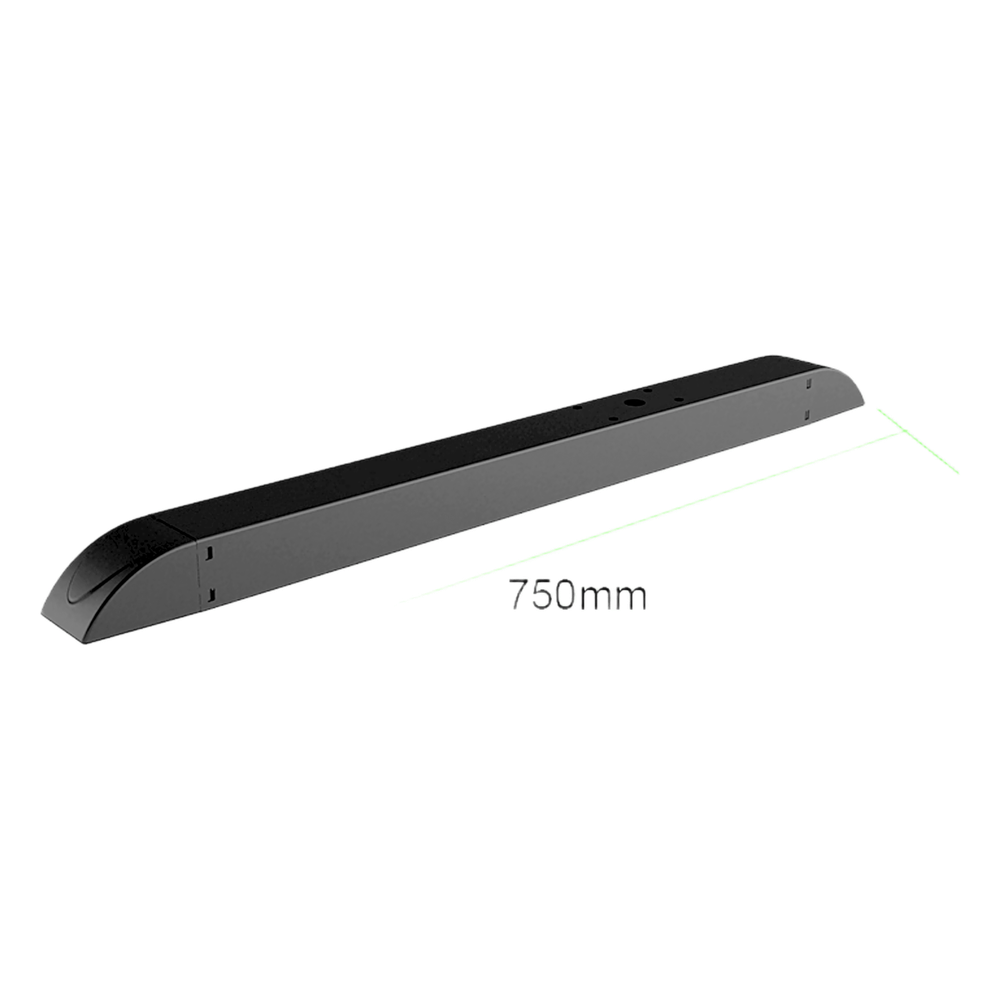 Accesorio - Soporte para Estructura de Piso para Videowall de 75 cm | Longitud total 815.6 mm | Altura 76.2 mm | Profundidad 50 mm | Incluye