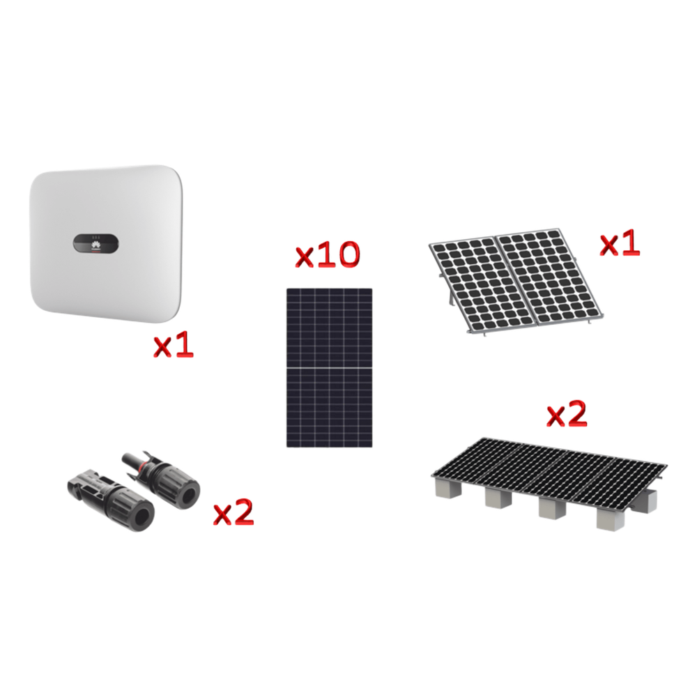 Kit Solar Interconexion / 6 kW 220Vca / Inversor HUAWEI/ Montaje Incluido