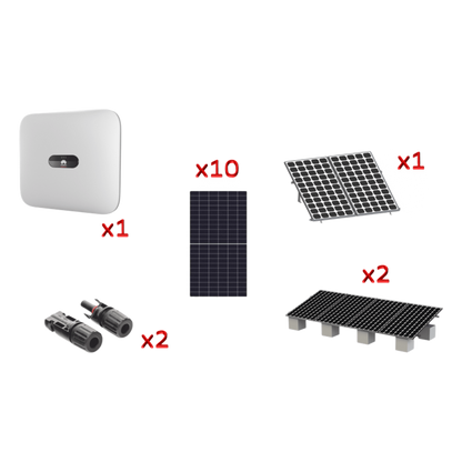 Kit Solar Interconexion / 6 kW 220Vca / Inversor HUAWEI/ Montaje Incluido