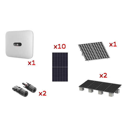 Kit Solar Interconexion / 6 kW 220Vca / Inversor HUAWEI/ Montaje Incluido
