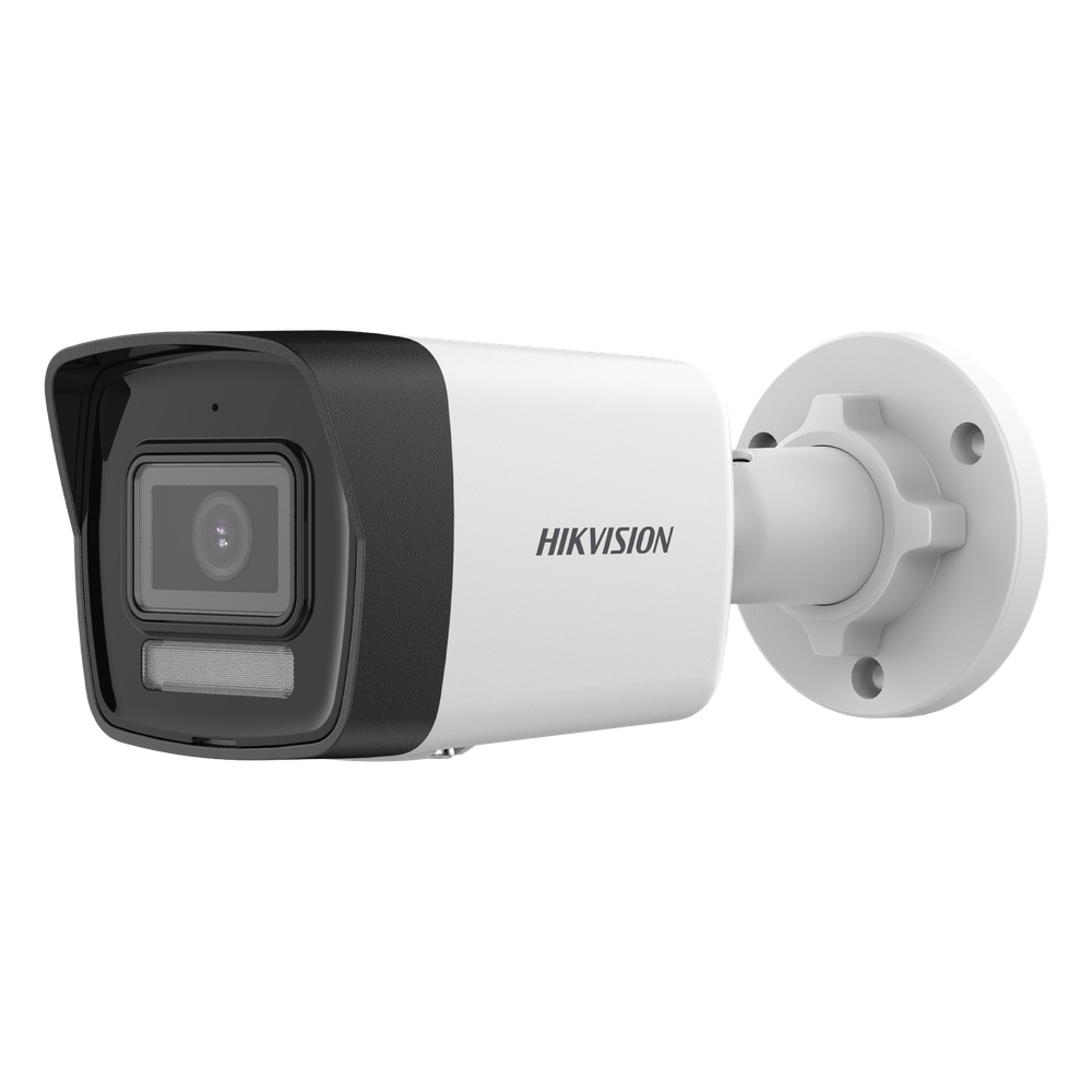 [Dual Light] Bala IP 8 Megapixel (4K) / Lente 2.8 mm / 30 mts IR + 30 mts Luz Blanca / Micrófono Integrado / ACUSENSE Lite / Exterior IP67 / H.265