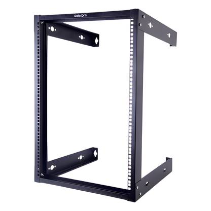 Rack Abierto de montaje en Pared, de 19in, 16 unidades de rack