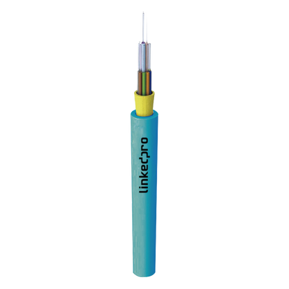 Cable de Fibra Óptica Multimodo OM4 50/125, 6 Hilos, para Interior, Tight Buffer 900µm, OFNR Riser, Dieléctrica, Precio Por Metro, (Hasta 2000 Metros