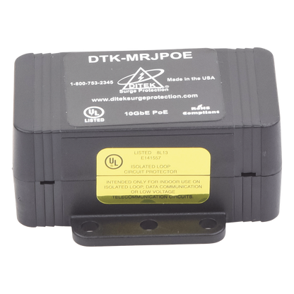 Protector PoE / RJ45 Hembra / 10 GbE / PoE y HiPoE / Cámaras IP y WAP