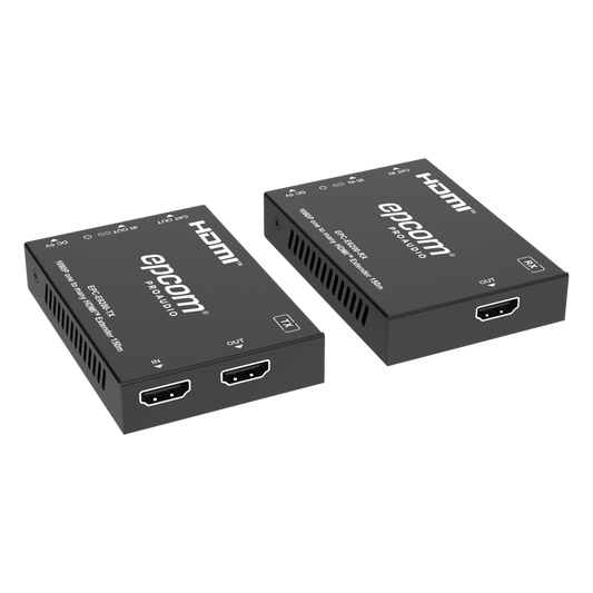 Extensor HDMI™ Sobre IP | Codificador Y Decodificador | 150m Por Cable CAT6 | Compatible Con Red Gigabit | Video Full HD | Compresión EZCast |