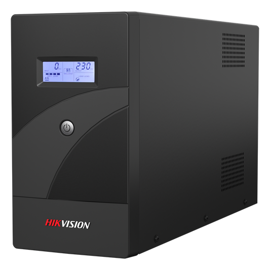 UPS de 2000 VA / 1200 W / 6 Tomas NEMA 5-15R / 2 Baterías 12 V / 9Ah / Pantalla LCD / AVR / Protección Contra Sobrecarga y Descarga / Entrada y
