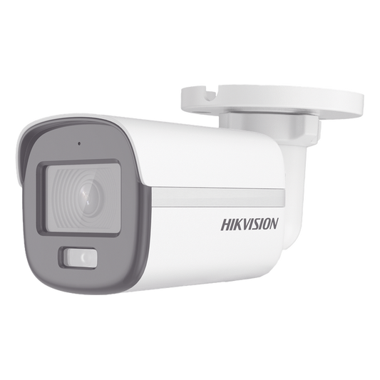 [Dual Light + ColorVu] Bala TURBOHD 2 Megapixel (1080p) / Lente 2.8 mm / 20 mts IR + 20 mts Luz Blanca / Gran Angular 105° / Exterior IP67