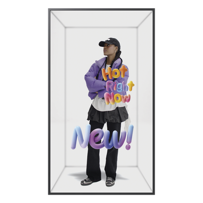 Pantalla Spatial Signage 85" / 4K UHD 2160x3840 / Vision 3D Virtual sin Gafas / Compatible con VXT / 500 nits / 24/7 / WiFi-BT / Modelo LH85SMHPBGCXZA