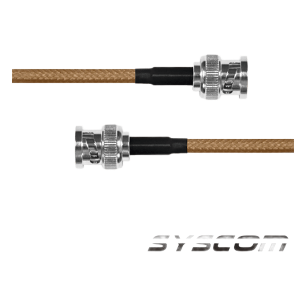 Jumper con Cable LP142 de 60 cm (23.62 pulgadas), con Conectores BNC Macho a BNC Macho