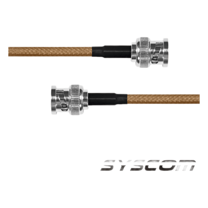 Jumper con Cable LP142 de 60 cm (23.62 pulgadas), con Conectores BNC Macho a BNC Macho