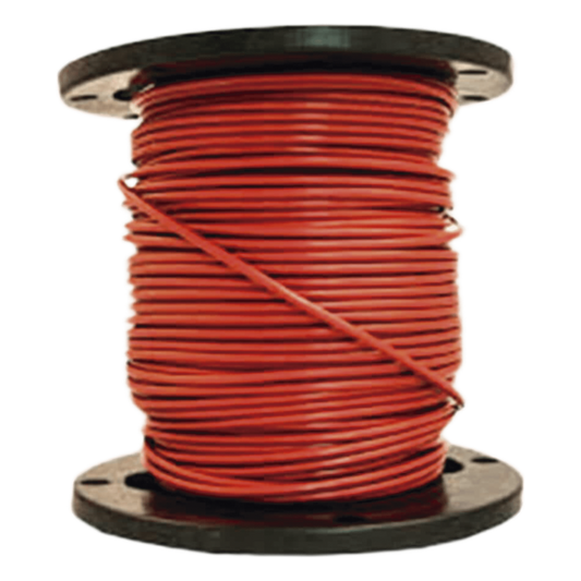 Carrete de 500 metros / Cable fotovoltaico / Rojo / Recubrimiento XLPE / 6mm² / 10 AWG / Hasta 1,800 Vcc
