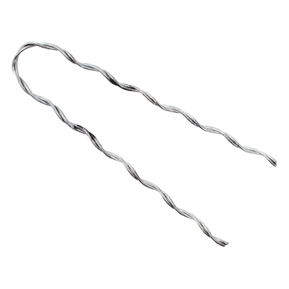 Remate Preformado para Fibra Óptica Mini Figura 8, Span 80 m, para mensajero de acero con diámetro &Phi; 1.6 mm - 1/16"