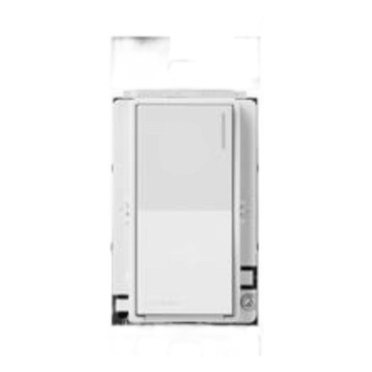 Apagador electrónico Sunnata de encendido y apagado, 8 A en iluminación y motores de 1/4 HP a 120 V, requiere neutro, color blanco brillante, para
