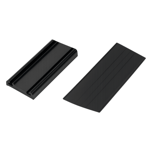 Sello Plastico Rigido y Flexible P/ Puertas D/ Garage D/ 8 Pies D/ Ancho