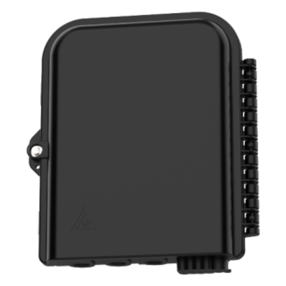 Cierre de Empalme para 24 fusiones de fibra óptica, Interior/Exterior, con 8 acopladores SC/APC y splitter 1x8 SC/APC Incluido, IP65, 3 Puertos para