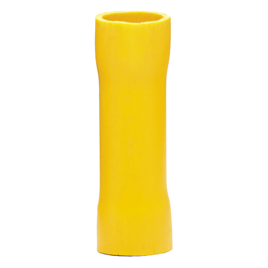 Conector a tope aislado / 12-10 AWG / Amarillo / Paquete de 25 piezas.
