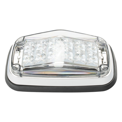 Luz de advertencia 8 X 4", Color Claro, IP67, SAE, Ideal para Ambulancias