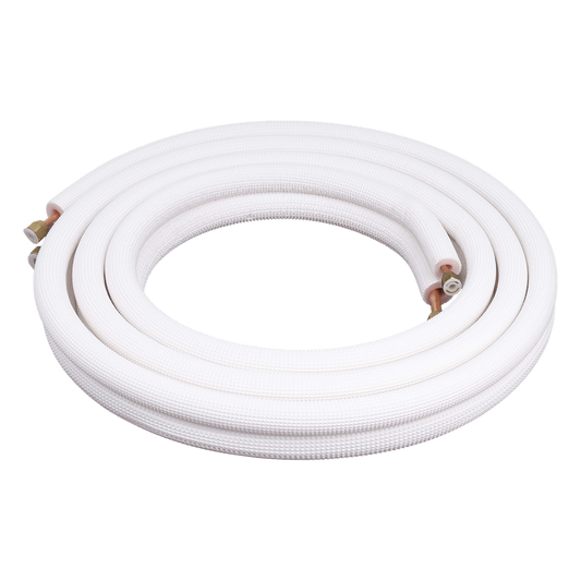 Kit de tubería / 1 / 4" y 5 / 8 " / Capacidad para minisplit AUFIT / 2 a 3 Toneladas / Cinta aislante / Accesorios / Longitud de 4 metros