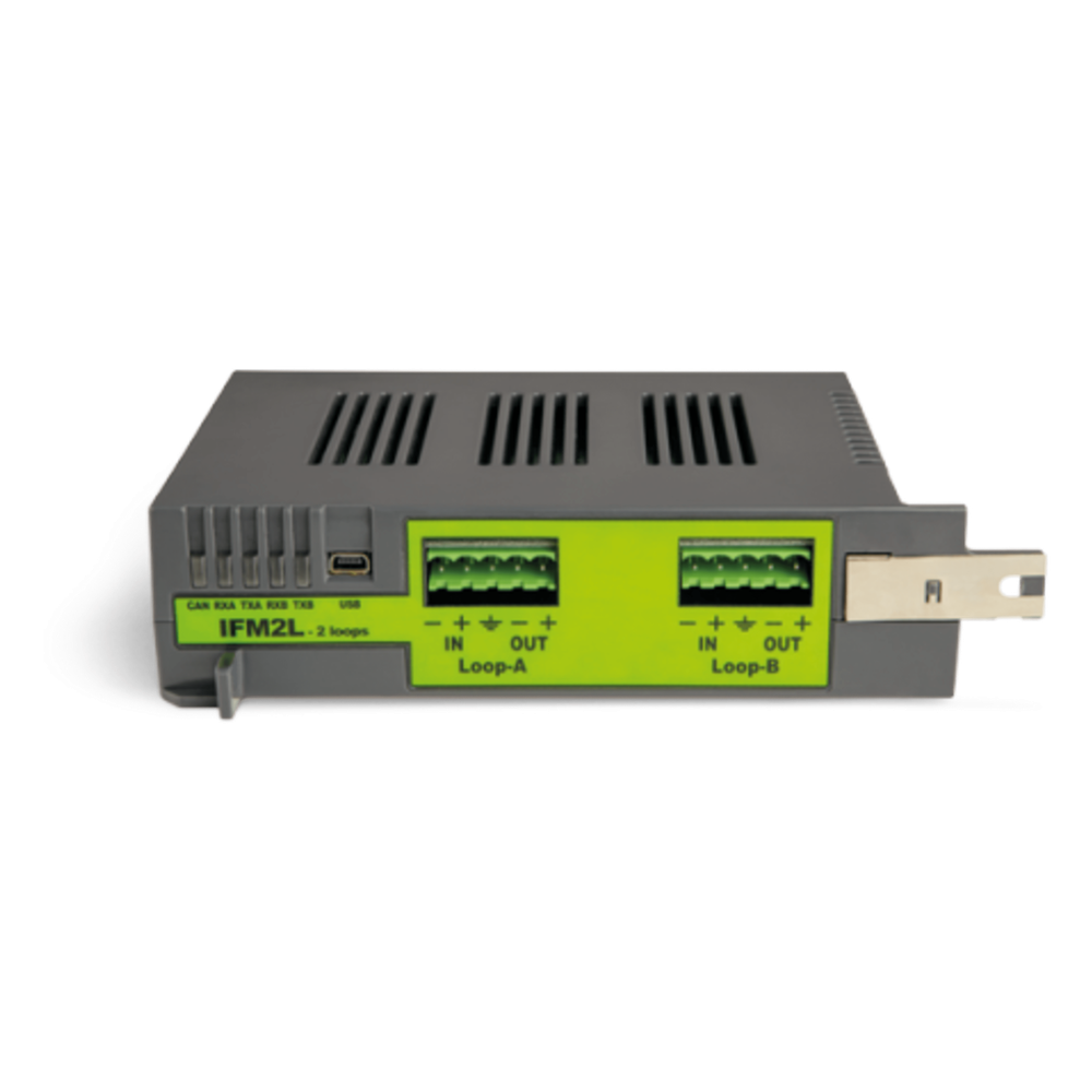 Módulo Expansión 2 Lazos | Control 240 Dispositivos por Lazo | Tecnología Open Loop® | Protocolos Inim-Argus-Apollo
