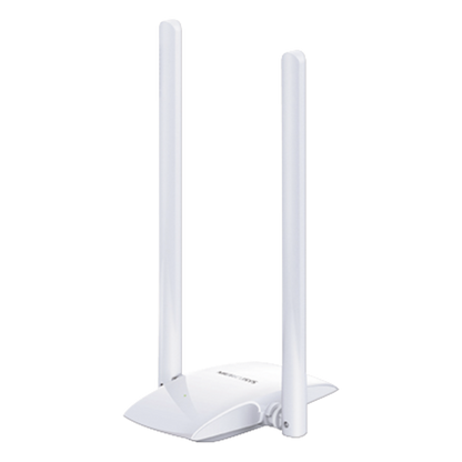 Adaptador Inalámbrico N / Alta Ganancia de 300 Mbps 2.4 GHz / 2 antenas externas de 5 dBi