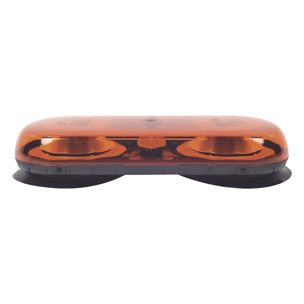 Mini Barra con 18 LED, Color Ámbar con Montaje Magnético de Succión