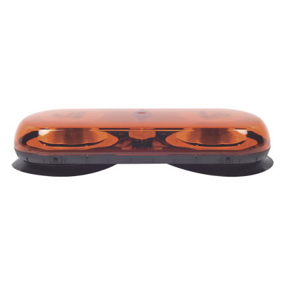 Mini Barra con 18 LED, Color Ámbar con Montaje Magnético de Succión
