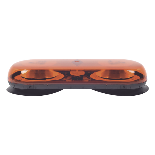 Mini Barra con 18 LED, Color Ámbar con Montaje Magnético de Succión
