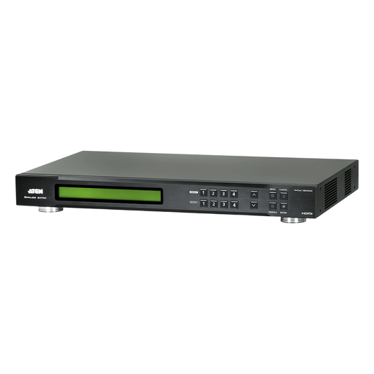 Switch de matriz HDMI | 4X4 | con escalador | compatible con videowall | seamless switch™ | IR | RS-232 | ethernet