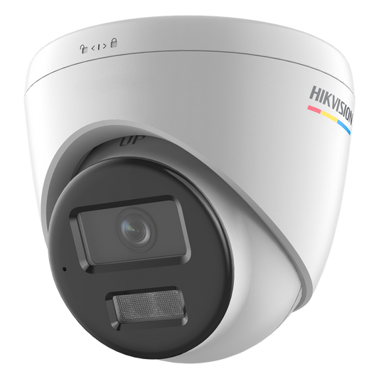 [ColorVu 3.0 + MD 3.0] Turret IP 4 Megapixel / Lente 2.8 mm / 30 mts IR + 30 mts Luz Blanca / Micrófono Integrado / Motion Detection 3.0 / Exterior