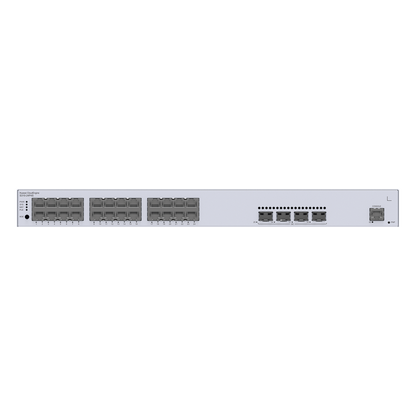 Switch de Distribución/Core Gigabit Administrable PoE Capa 3 / 24 puertos 10/100/1000 Mbps (PoE) / 4 Puertos 1GE SFP Uplink / ERPS / Rutas Estáticas