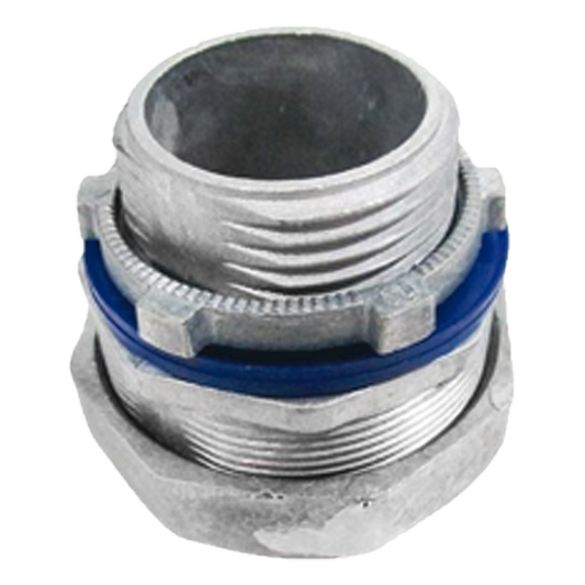 Conector Recto para tubo tipo Liquidtight de 1 1/2" (38 mm).