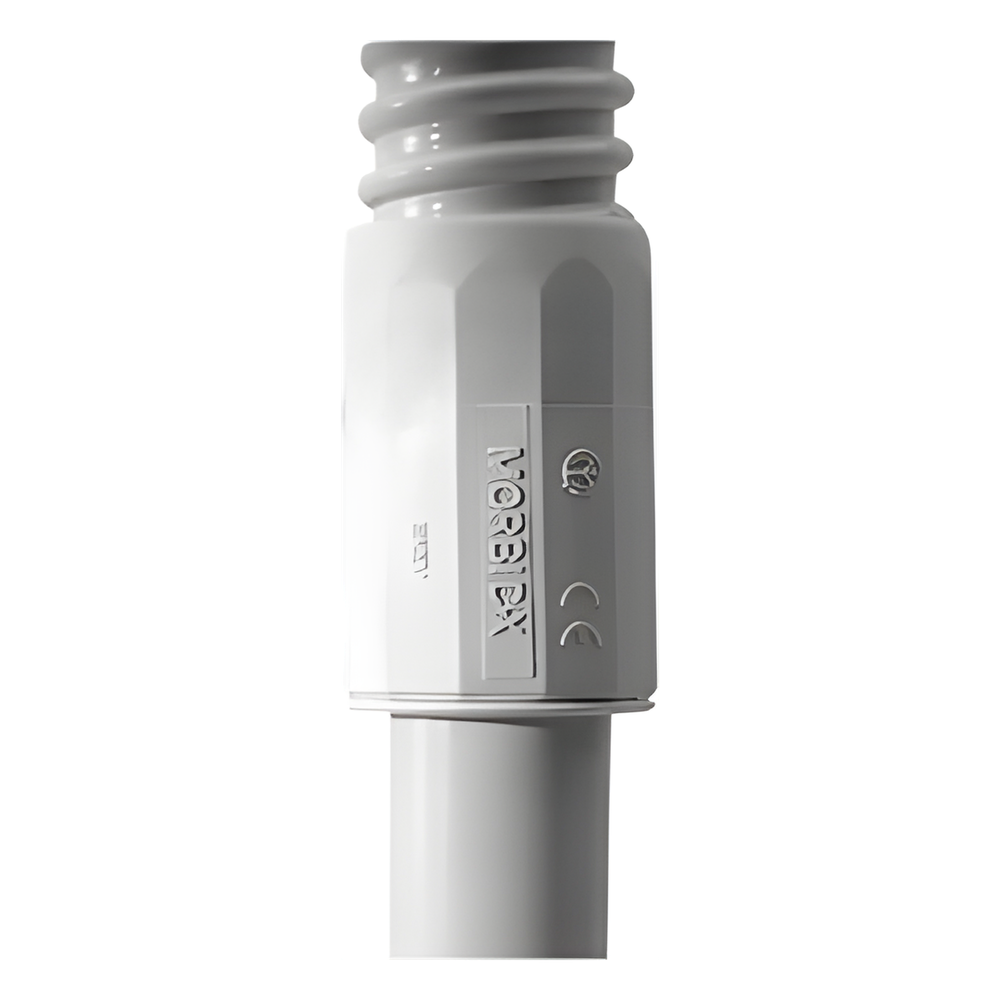 Conector (Racor) de tubería rígida a tubería flexible , PVC Auto-Extinguible, 25 mm, IP65