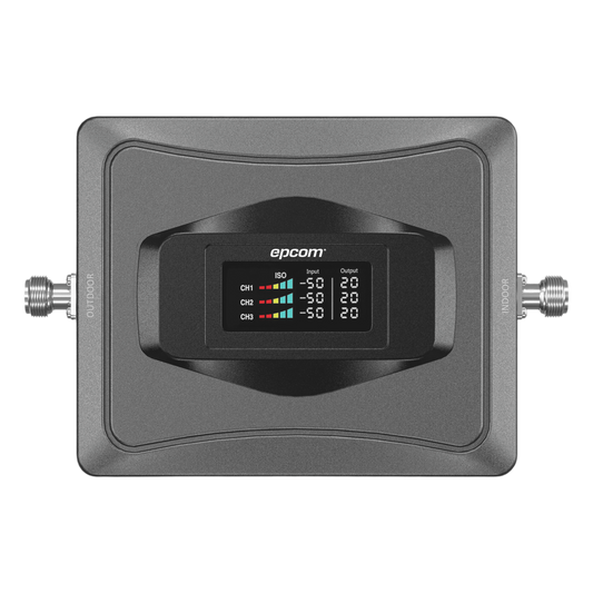 Amplificador de Señal Celular 4G / Mejora las llamadas convencionales y VoLTE / Soporta los datos de las tecnologías 2G, 3G y 4G de TELCEL, AT&T y