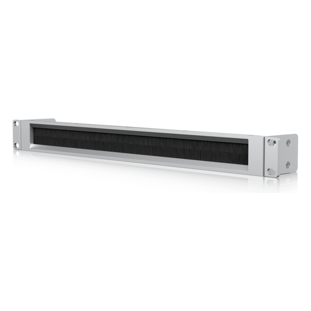 UACC Rack Mount Panel Brush 1U – Panel con Cepillo para Rack que Permite el Paso Ordenado de Cables, Reduce la Entrada de Polvo y Mantiene una