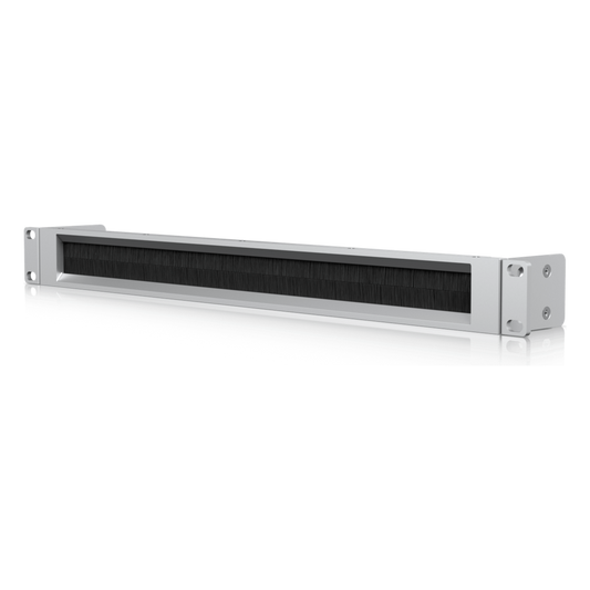 UACC Rack Mount Panel Brush 1U – Panel con Cepillo para Rack que Permite el Paso Ordenado de Cables, Reduce la Entrada de Polvo y Mantiene una