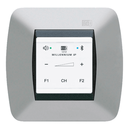 Mando Bluetooth IP | Control Táctil | Compatible Sistema Millennium | Alimentación PoE | Color Blanco |