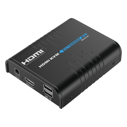 Receptor Compatible para Kits TT373KVM4.0 | Resolución 1080P @ 60 Hz | Soporta STP y UTP CAT6 | Control IR | Compatible con Switch Gigabit para