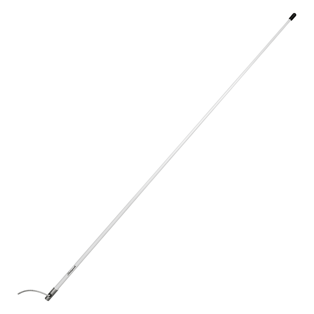 Antena Marina VHF SHAKESPEARE 5225-XT Serie Galaxy / 6 dB / 100 W / Cable RG-8/X 6.1 m (20 ft) / Contera Acero Inoxidable / 2.4 m (7.9 ft) / Banda