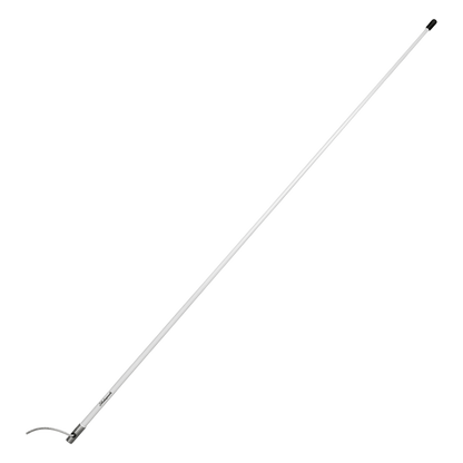Antena Marina VHF SHAKESPEARE 5225-XT Serie Galaxy / 6 dB / 100 W / Cable RG-8/X 6.1 m (20 ft) / Contera Acero Inoxidable / 2.4 m (7.9 ft) / Banda