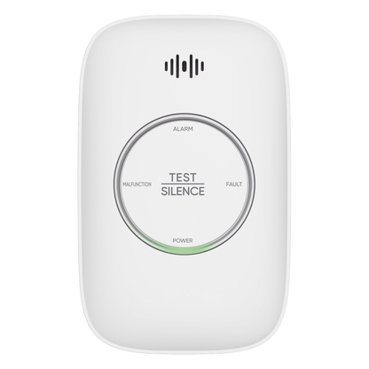 (HikFire) Detector de Gas Natural Metano (CH4) / Alarma Temprana / Salida para cierre de Válvula y/o activación de Ventilador / Protección IP30