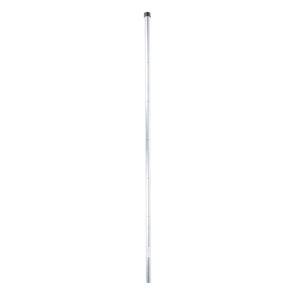 Poste de Esquina para Cerca Electrificada. Tubo Galva. de 1.4m, cal. 18 de 1" Diam. (Sin pintar). Ideal para 6 Aisladores