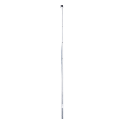 Poste de Esquina para Cerca Electrificada. Tubo Galva. de 1.4m, cal. 18 de 1" Diam. (Sin pintar). Ideal para 6 Aisladores