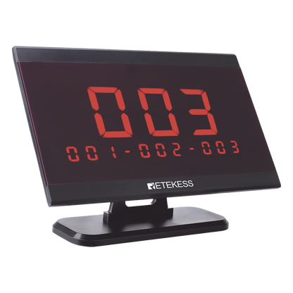 Pantalla receptora inalambrica para sistema de llamada de asistencia