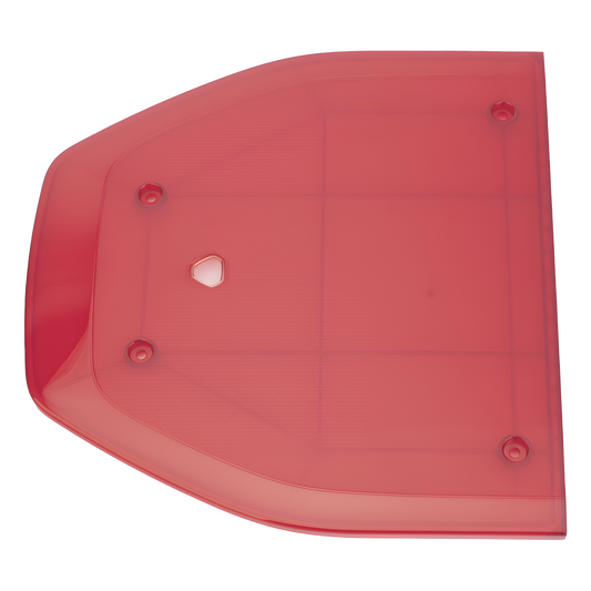 Domo lateral de reemplazo para barra de luces SP216 de la Marca SignalPro, Color Rojo