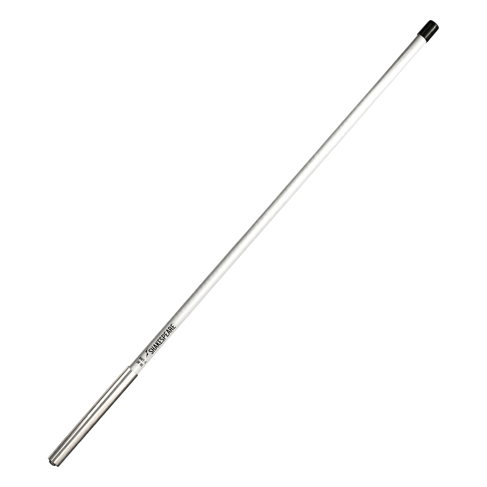 Antena Marina VHF-AIS SHAKESPEARE 396-1-AIS / Fibra de Vidrio / Conector SO-239 / Soporte en U para Mástil / 50 W / 3 dB / Banda Marina VHF y AIS